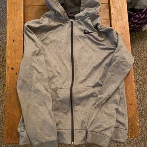 Men’s Nike dri fit zip up hoodie